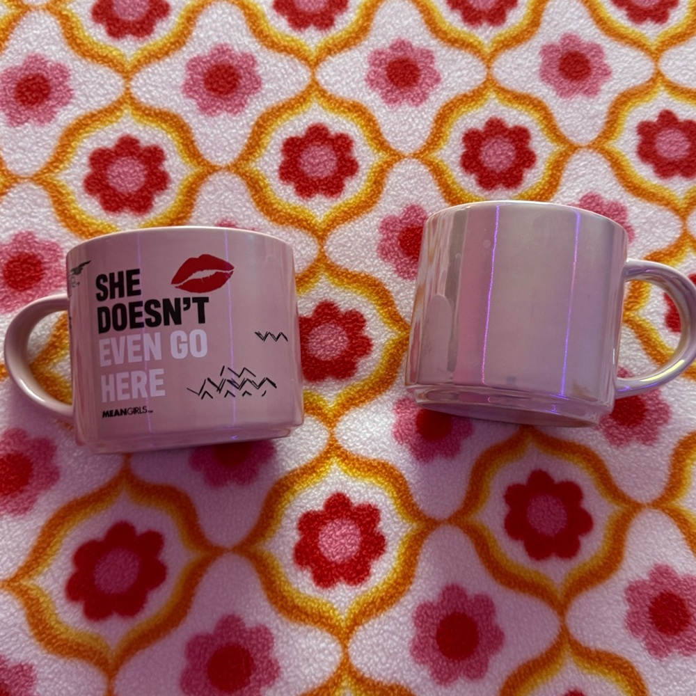 Pink Mean Girls Mug Set